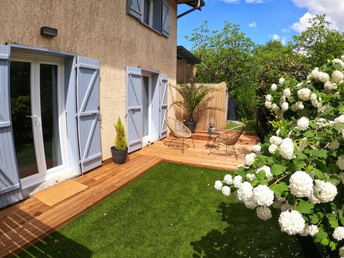 Refuge Des Myosotis - Proche Chambery - Jardin - Calme - Cosy Apartment Barberaz Exterior photo