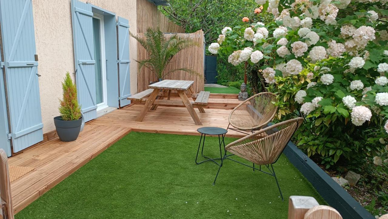 Refuge Des Myosotis - Proche Chambery - Jardin - Calme - Cosy Apartment Barberaz Exterior photo